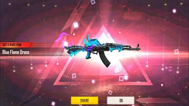 skin free fire termahal